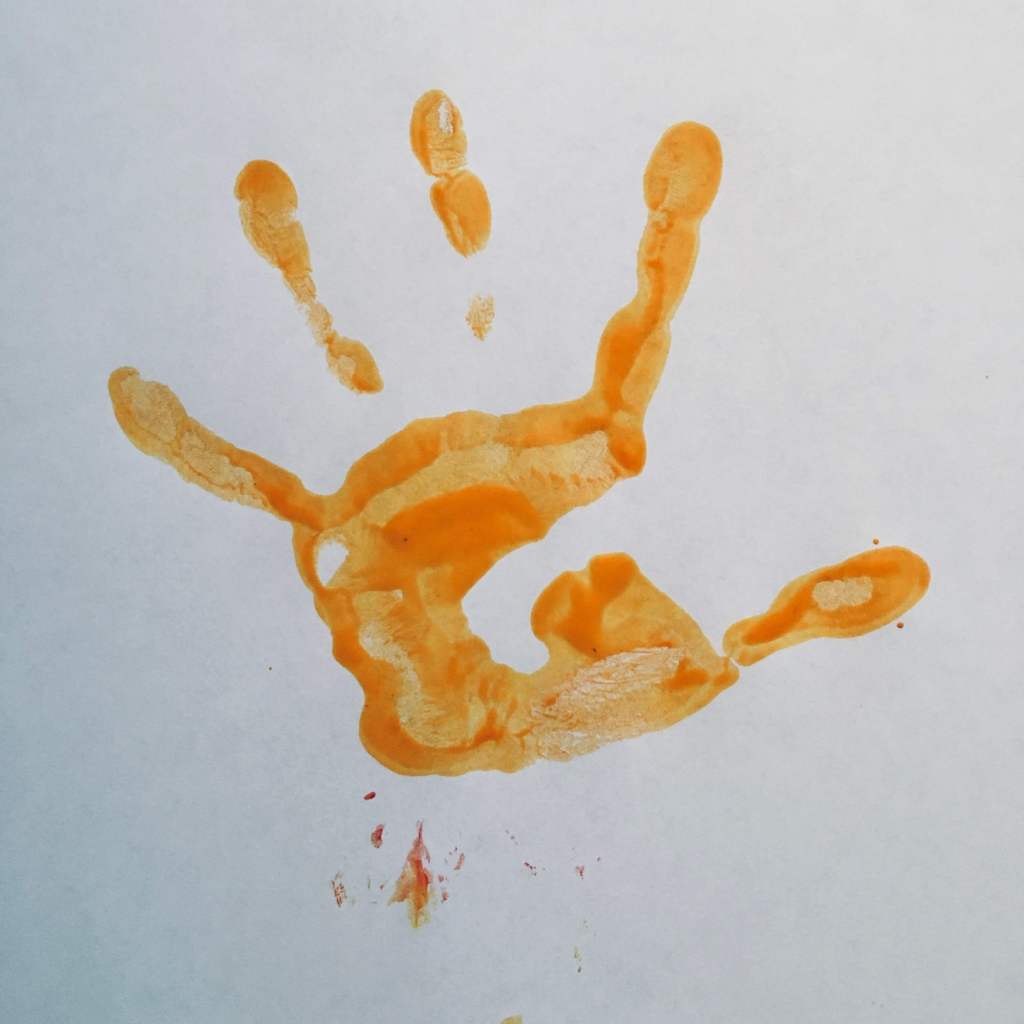 ....and make a handprint!