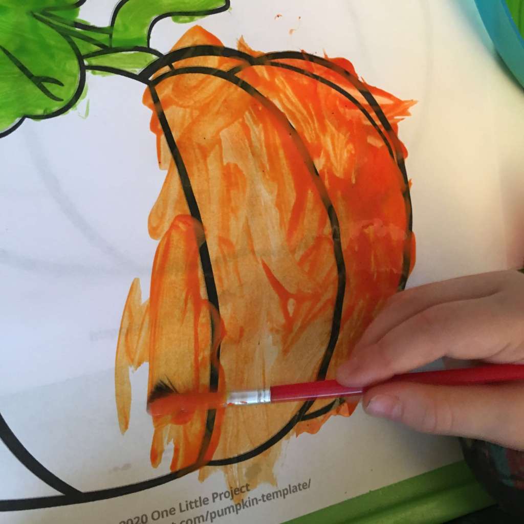 Daisy's first orange mix